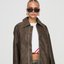 Khaki Leather Jacket