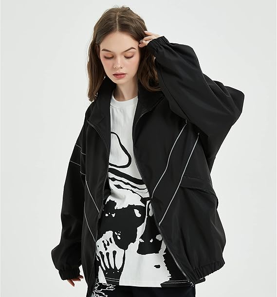 Black Technical Track Jacket