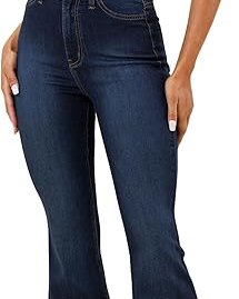 Dark Blue Flared Jeans