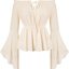 Cream Peasant Blouse