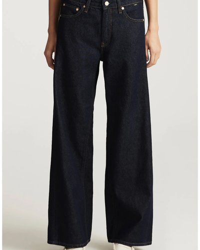 Dark Indigo Wide-Leg Jeans