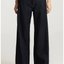 Dark Indigo Wide-Leg Jeans