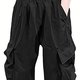 Black Oversized Cargo Pants