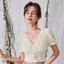 Cream Puff-Sleeve Top