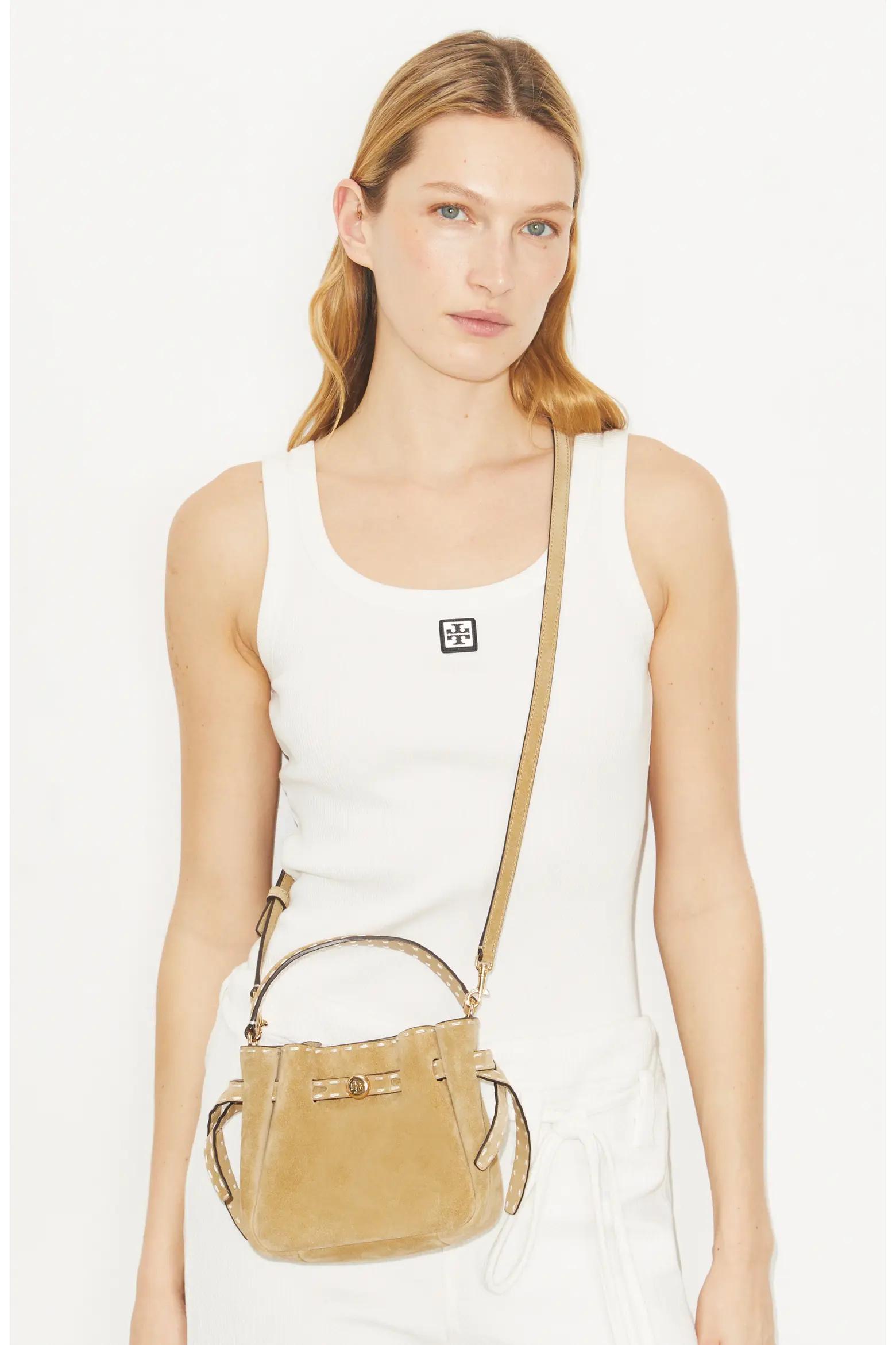 Tan Mini Crossbody Bag