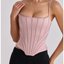 Blush Pink Corset Top