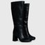 Black Knee-High Boots