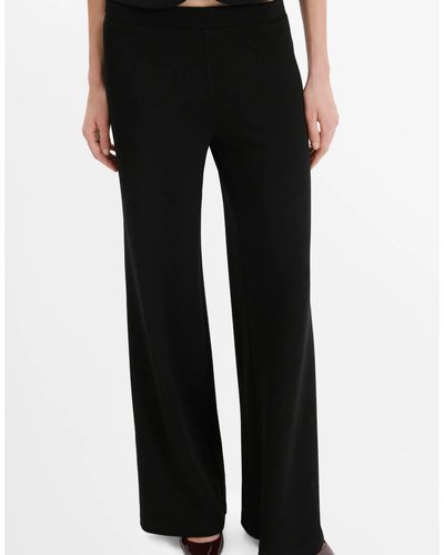 Black Wide-Leg Trousers