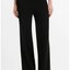 Schwarze Marlenehose