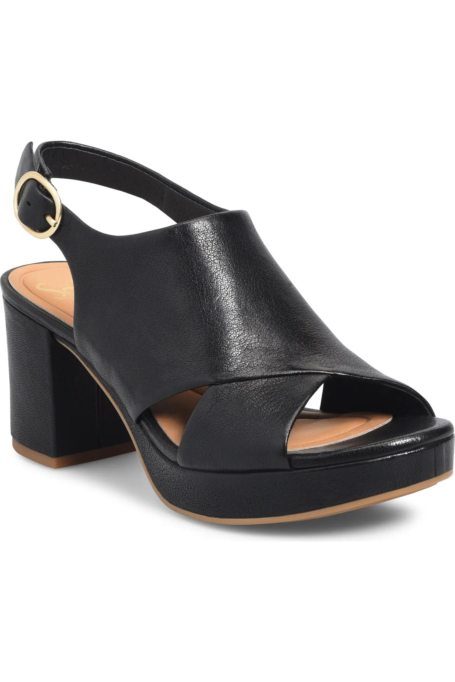 Black Platform Sandals
