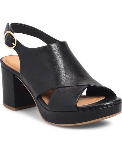 Black Platform Sandals