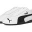 White and Black Low-Top Sneakers