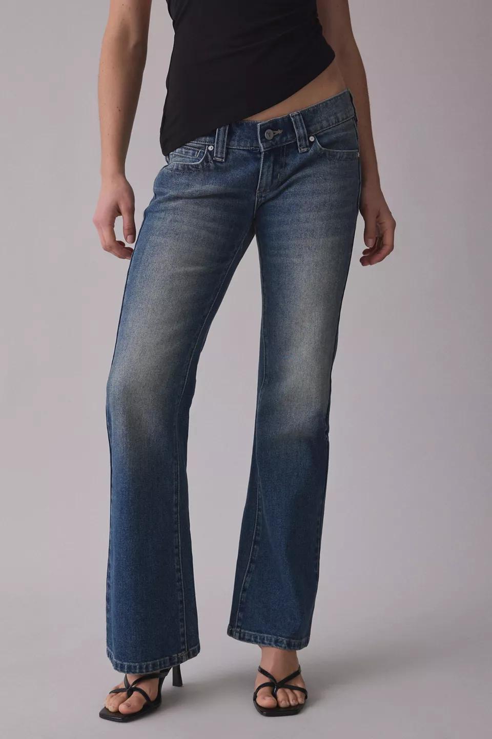 Blue Flared Jeans