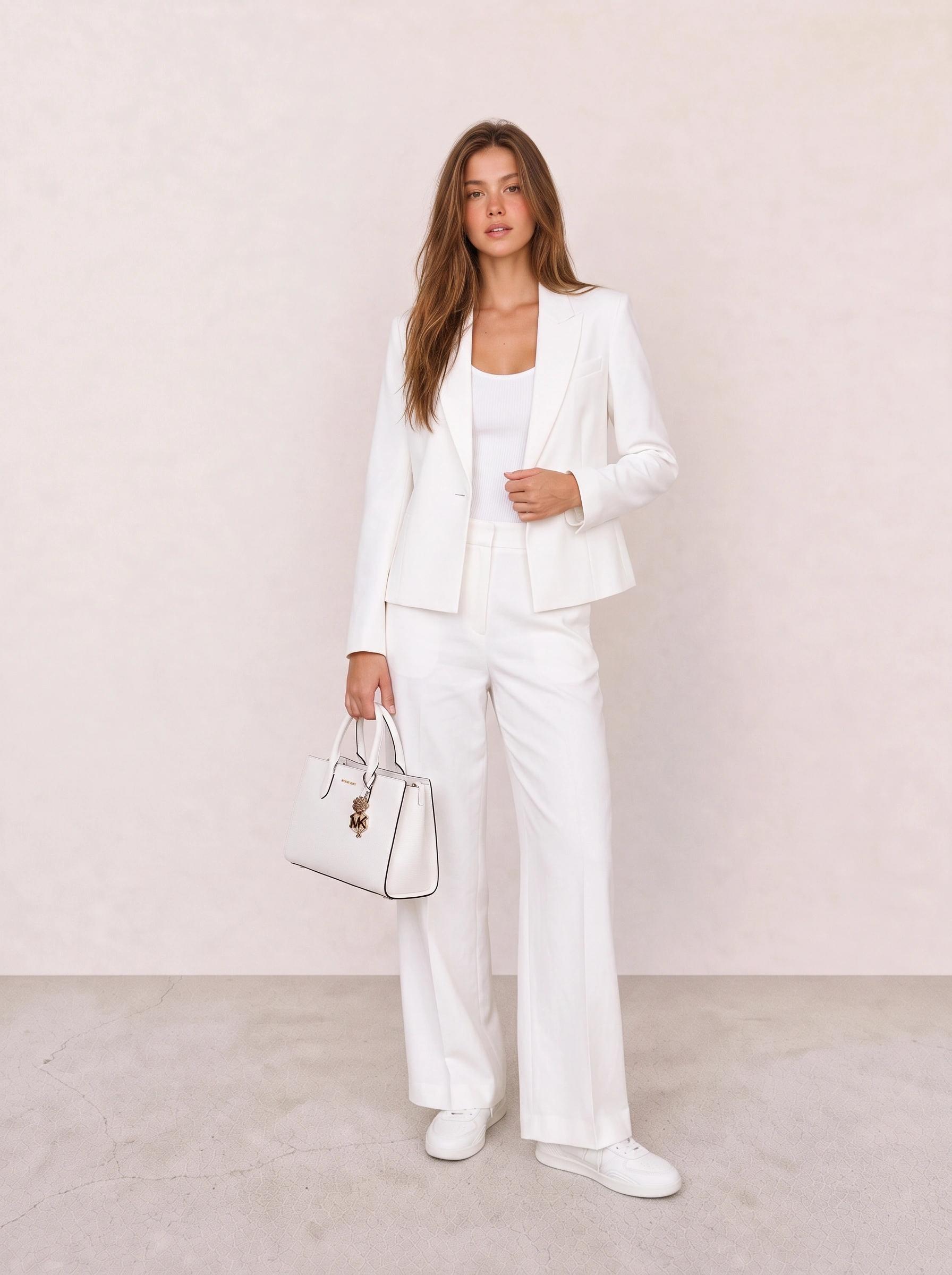 Pure White Outfit 12