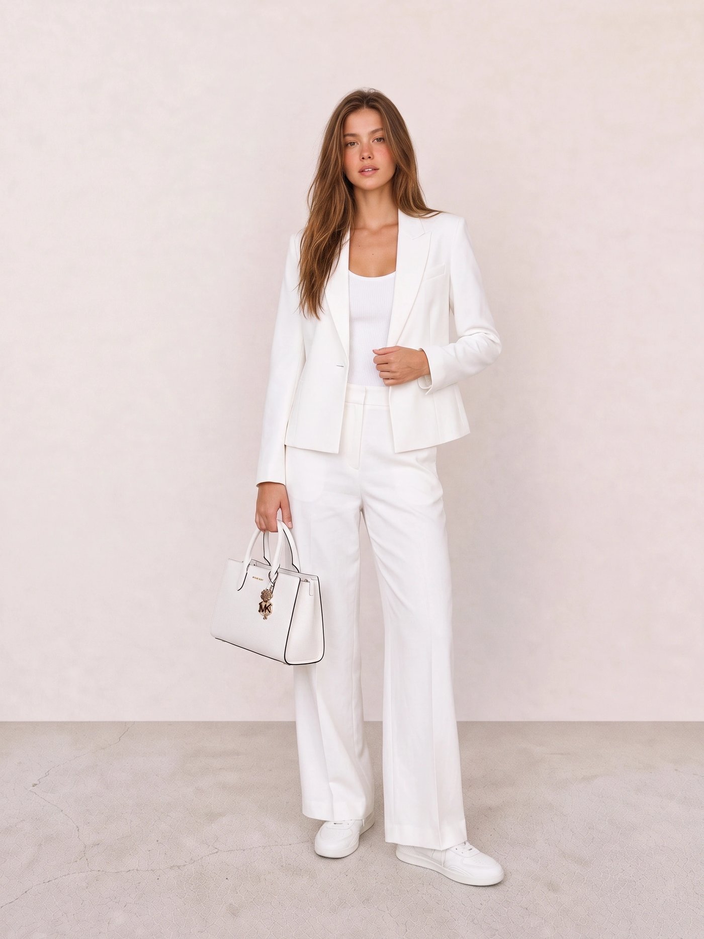Pure White Outfit 12