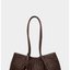 Dark Woven Shoulder Bag