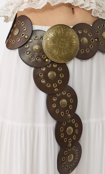 Brown Concho Belt