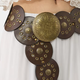 Brown Concho Belt
