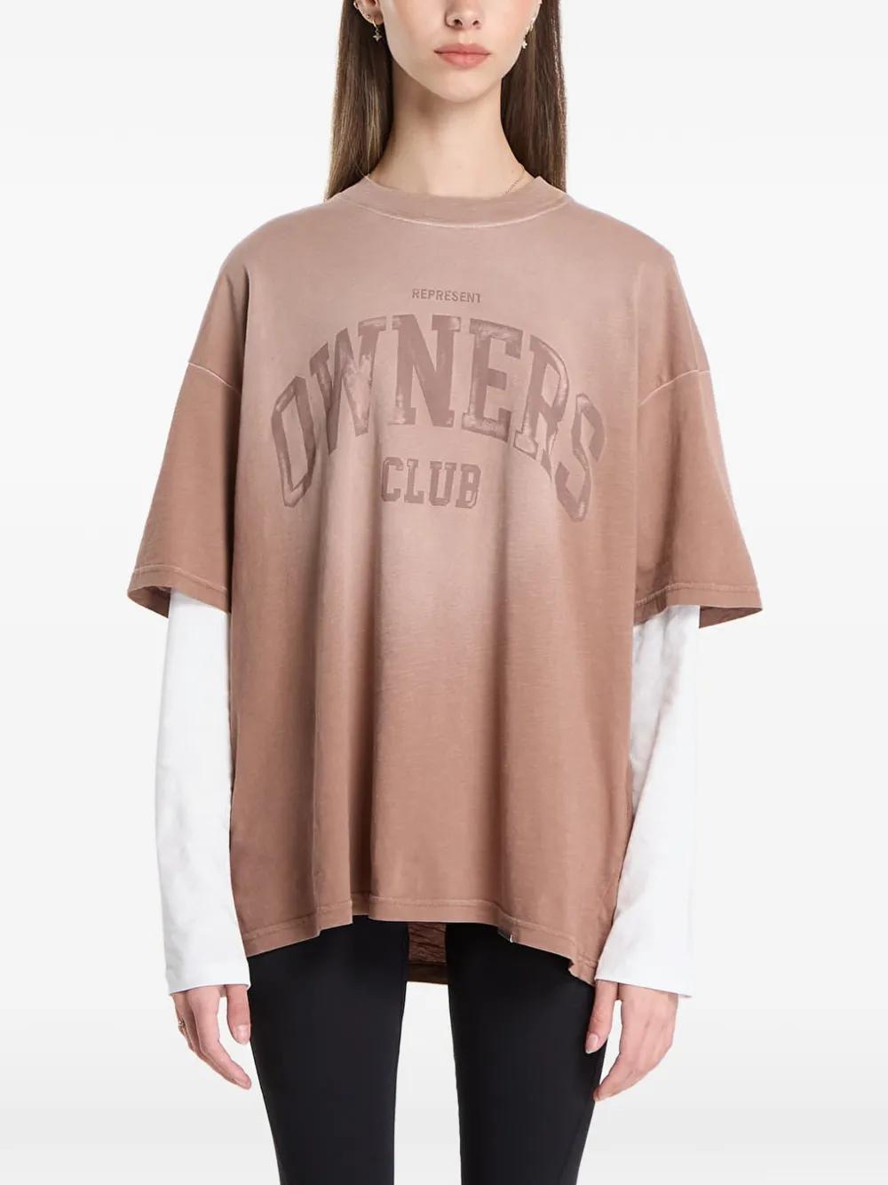 Taupe Collegiate Graphic T-Shirt