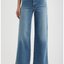 Light Wash Wide-Leg Jeans