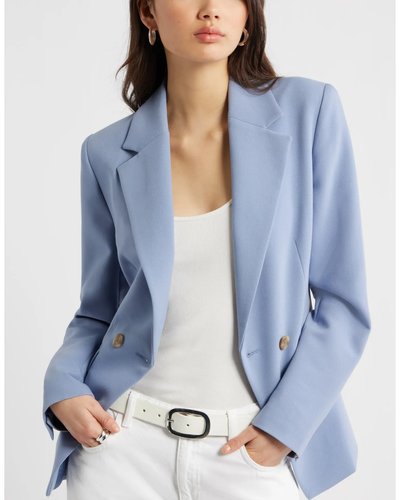 Light Blue Tailored Blazer