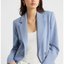 Light Blue Tailored Blazer