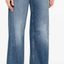 Light Wash Wide-Leg Utility Jeans