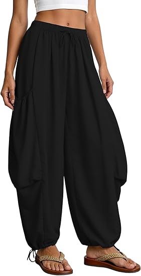 Black Parachute Pants
