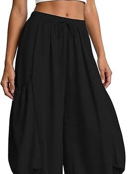 Black Parachute Pants