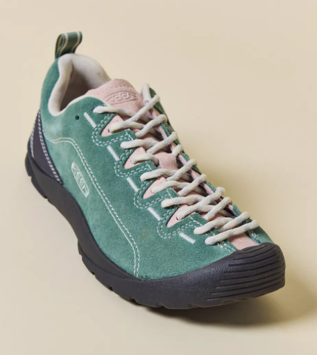 Teal Lace-Up Sneakers