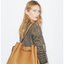 Tan Leather Tote Bag