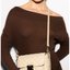 Cream Chain Crossbody Bag