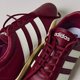 Burgundy Leather Sneakers