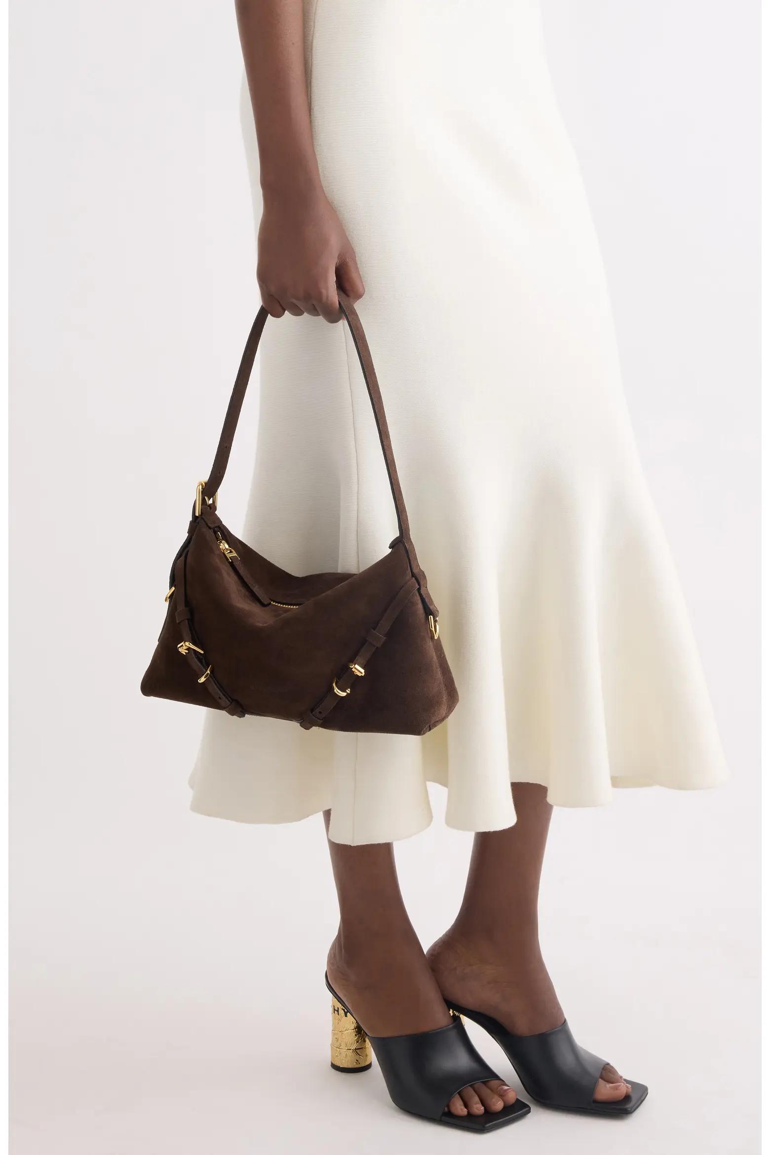 Brown Leather Shoulder Bag