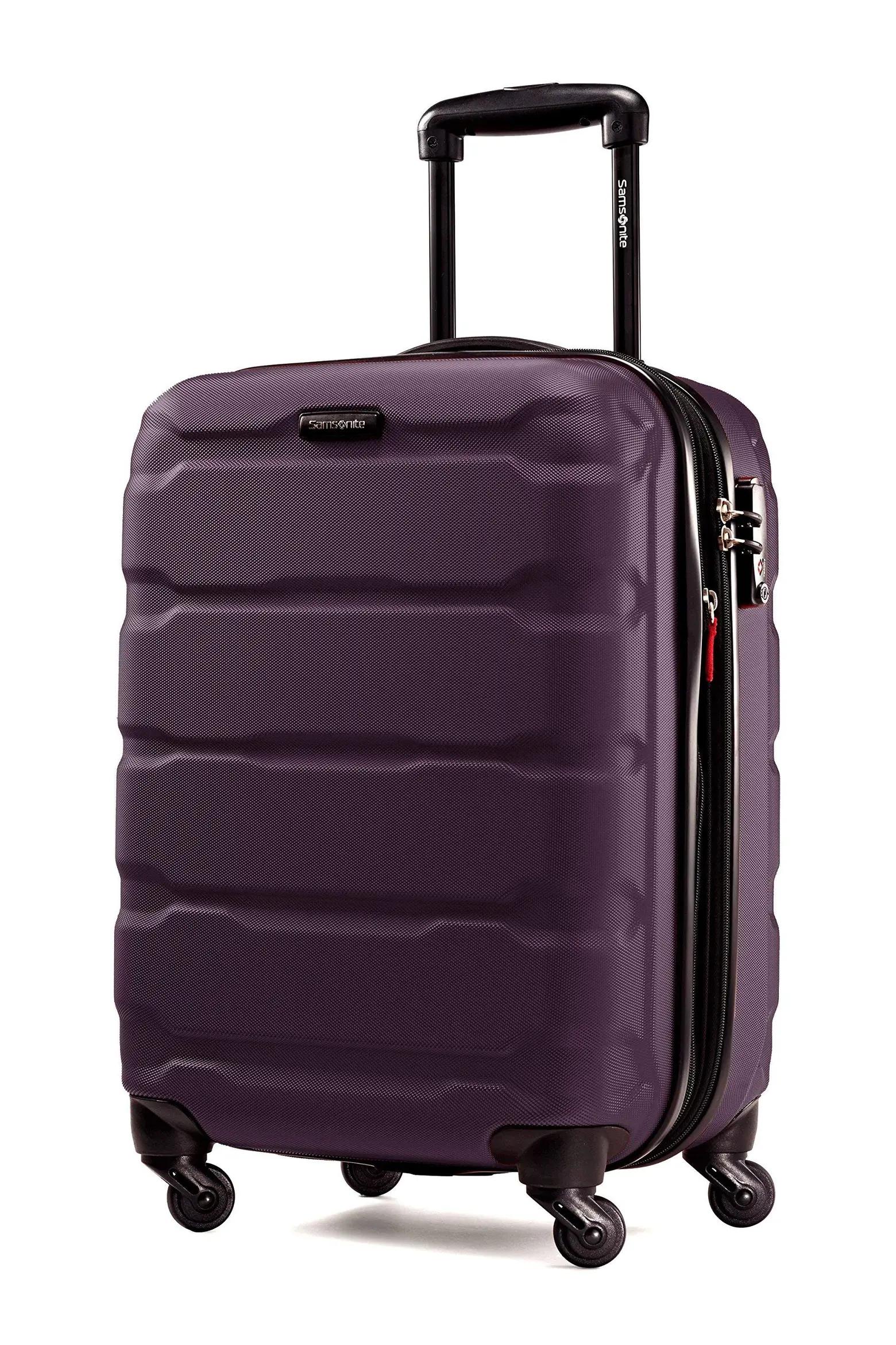 Purple Hard-Shell Carry-On