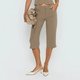 Khaki Capri Pants