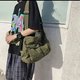 Olive Utility Shoulder Bag