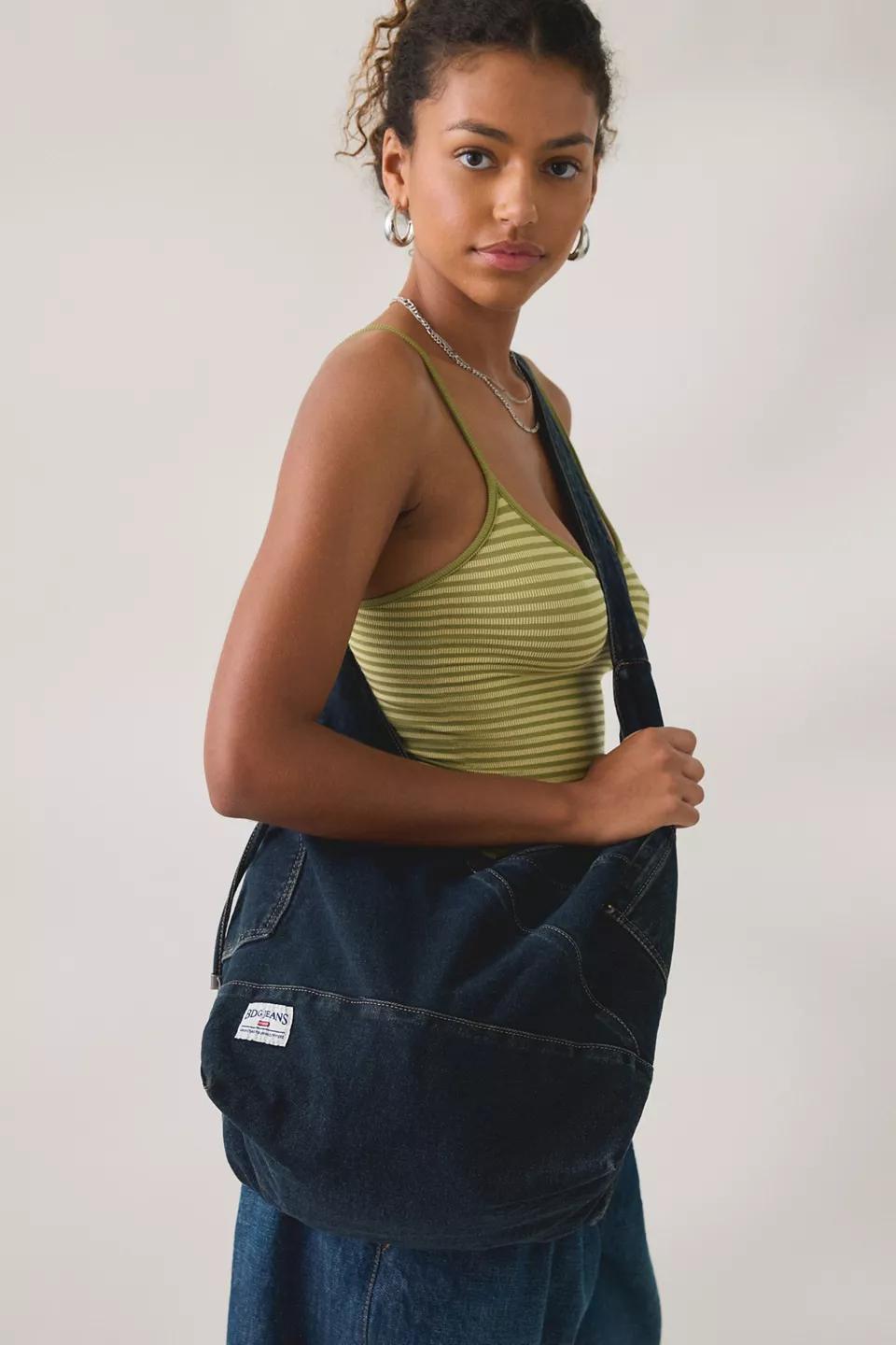 Navy Oversized Tote Bag