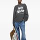 Charcoal Graphic Long-Sleeve T-Shirt