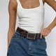 Blue Denim Mini Skirt
