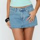 Denim Mini Skirt