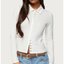 Ivory Collared Cardigan