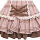 Pink Plaid Pleated Mini Skirt