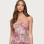 Pink Floral Halter Top