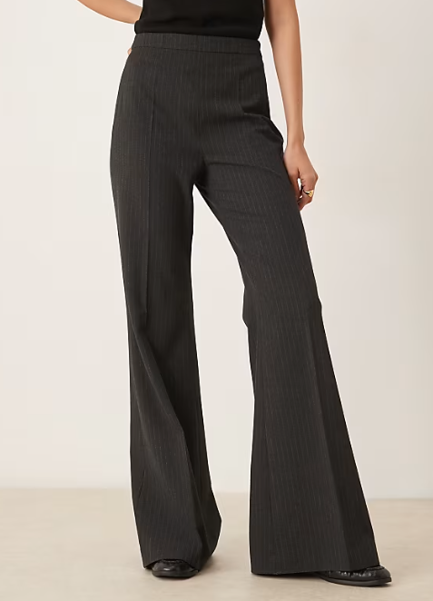 Black Wide-Leg Trousers