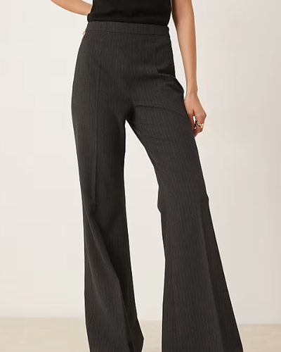Schwarze weite Culotte