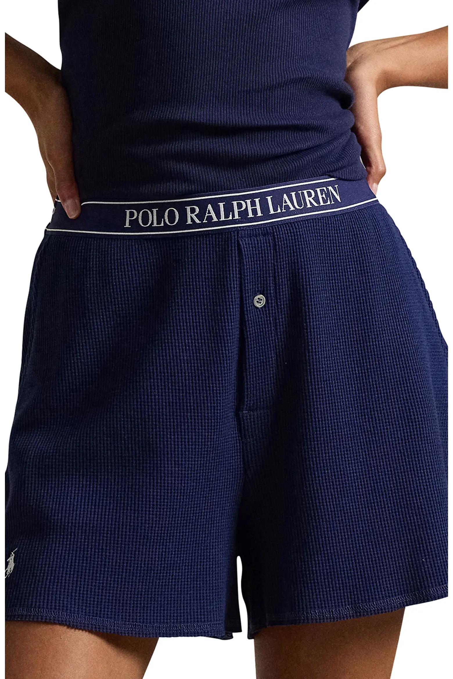Navy Mesh Athletic Shorts