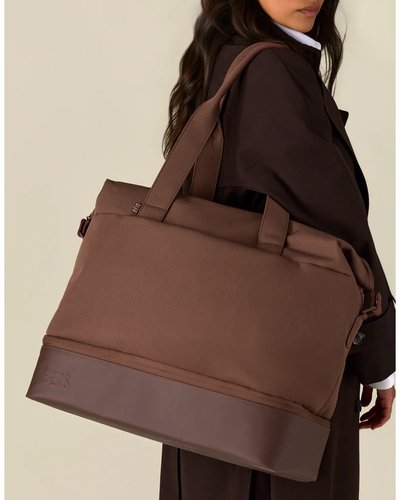Brown Large Travel Tote