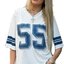 White and Blue Varsity Jersey