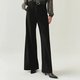 Black Wide-Leg Trousers